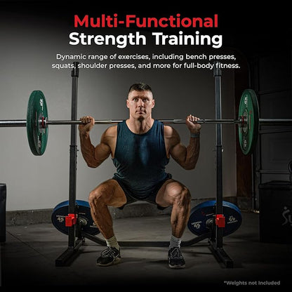 Sunny Health & Fitness Multifunctional Strength Training Home Gym – Complete Workout Equipment with