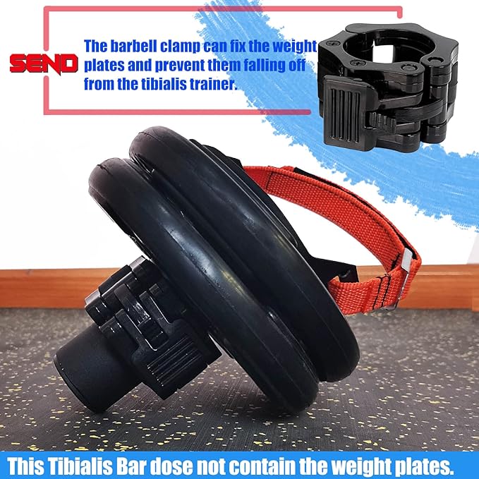 Tib Bar for Leg Strength Training, Biceps Femoris Muscle Exercise Equipment Tibia Dorsi Calf