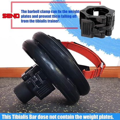 Tib Bar for Leg Strength Training, Biceps Femoris Muscle Exercise Equipment Tibia Dorsi Calf