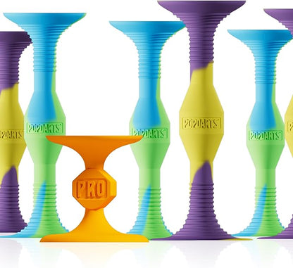 Popdarts PRO Pack Game Set (Wigglenobber Target Marker) - Indoor, Outdoor Suction Cup Throwing Game