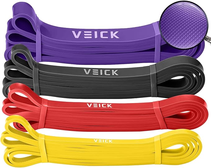 VEICK Resistance Bands for Working Out, Exercise Bands, Workout Bands, Pull Up Assistance Bands