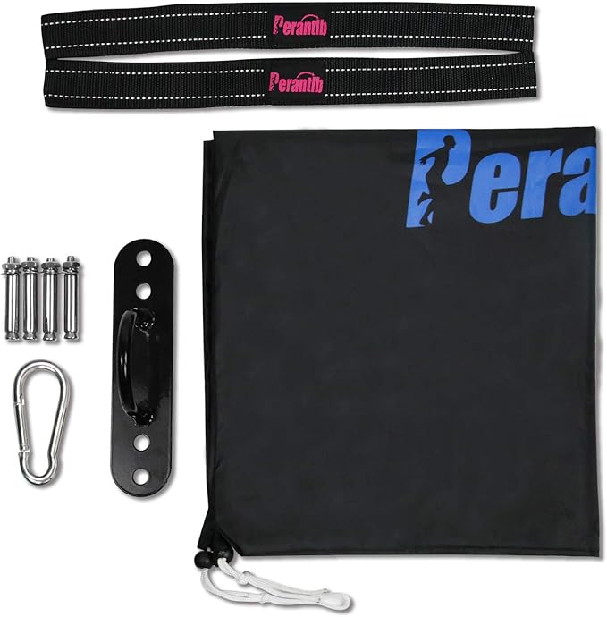 Perantlb Battle Rope With Wear-Resistant Nylon Protective Sleeve - Heavy Battle Rope for Strength