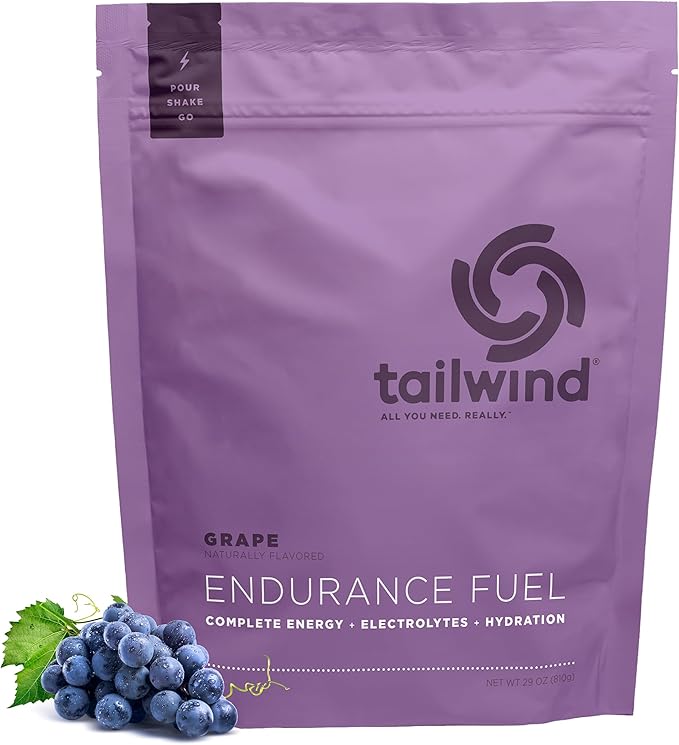 Tailwind Nutrition Endurance Fuel, Carbohydrate & Electrolyte Sports Drink Mix Powder, Gluten-Free