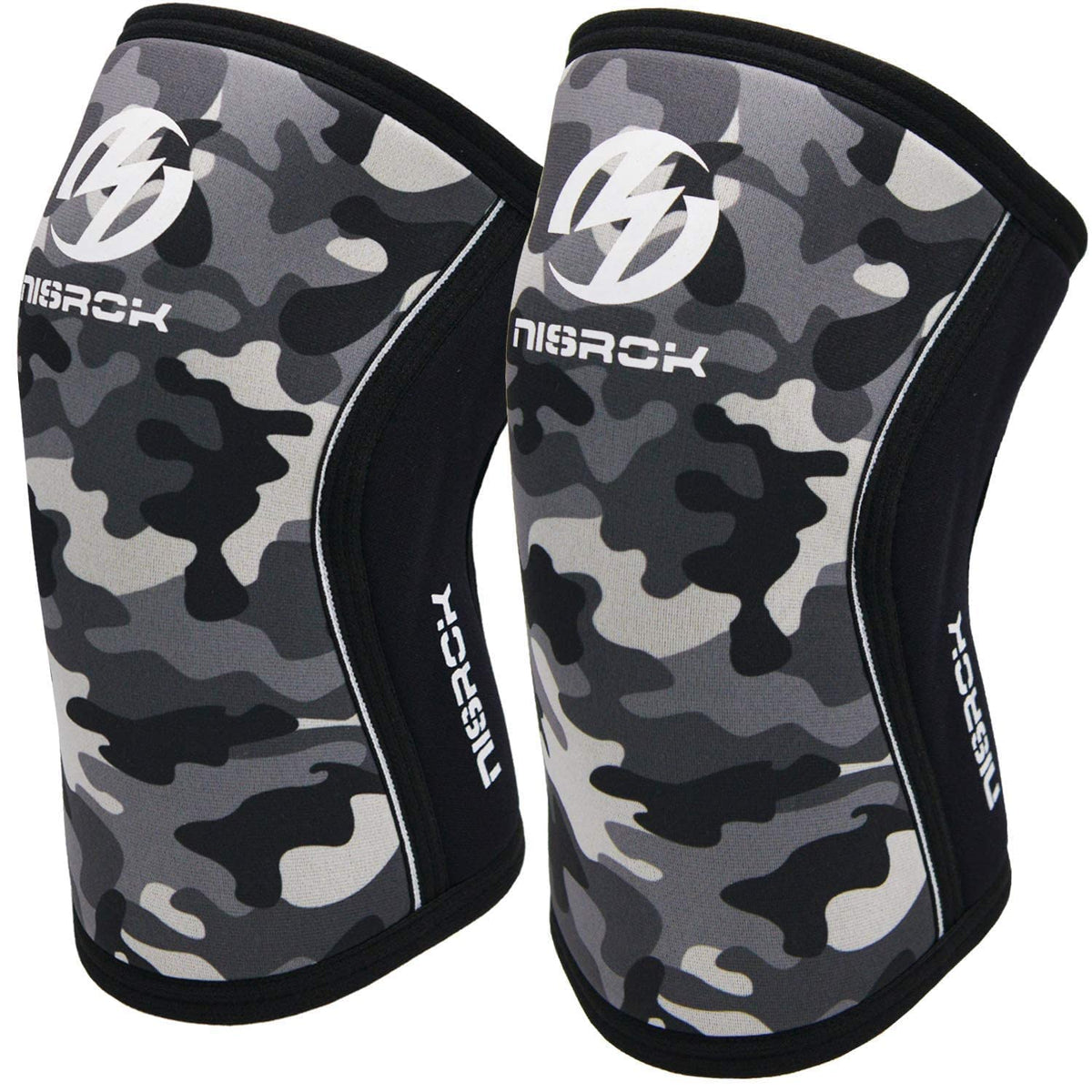 Knee Sleeves (1 Pair), 7mm Neoprene Compression Knee Braces, Great Support for Cross Training