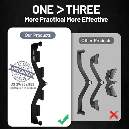 LAT Pull Down Bar with 6 Ergonomic Handles, Neutral Grip LAT Pulldown Attachments for Whole Back