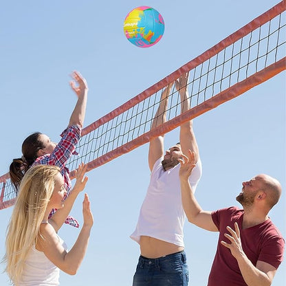 Beach Volleyball Official Size 5 Soft Waterproof Volleyball Sand Sports PU Ball for Indoor