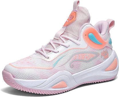 High Upper Basketball Shoes for Men Women Sneakers Fashion Breathable Sports Shoes Anti Slip