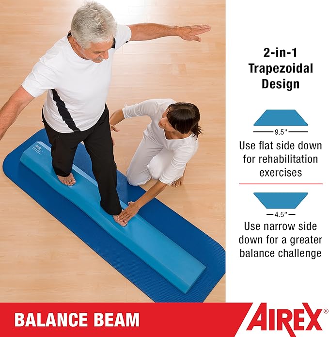 AIREX Balance Pad ??Stability Trainer for Balance, Stretching, Physical Therapy, Exercise