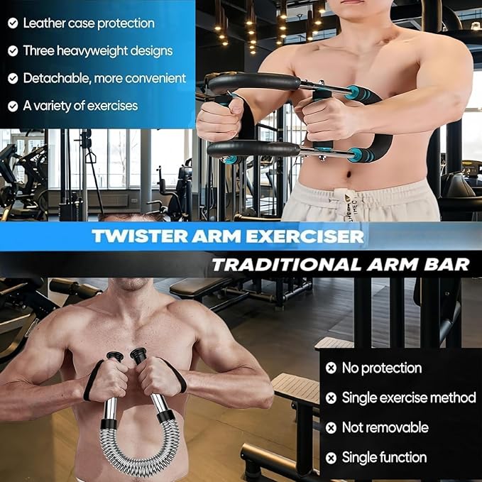 Twister Arm Trainer,Arm Trainer for Men, Adjustable Chest Workout Equipment,Chest Trainer, Shoulder