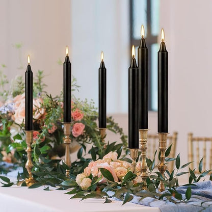 Set of 40 Black Candles ??Spell Chime Candles for Halloween, Rituals, Prayer, Birthdays