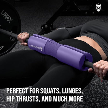 Gymreapers Barbell Squat Pad - Protective Bridge Pad For Hip Thrust, Squats, Lunges - Hip Support