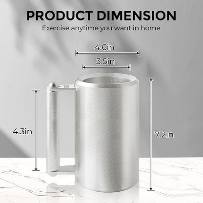Coffee Mug 26LB,500ML,Dumbbell 12KG,beer mug,Overweight Dumbbell Fitness Sports Water Cup,Gym