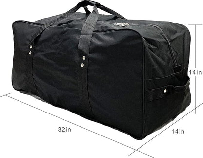 Extra Large Duffel Bag Lightweight Water Resistant Heavy Duty Duffle Bag Foldable Travel Duffle Bag
