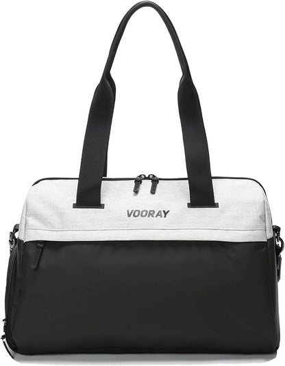 Vooray 25L Trainer Duffel Bag ??Lightweight Travel Duffel for Women and Men with Shoe Pocket