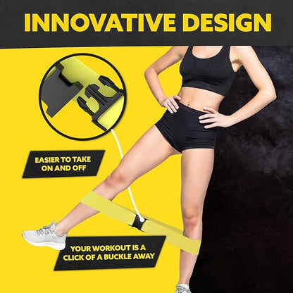 Fabric Resistance Bands for Working Out - Booty Bands for Women and Men - Exercise Bands Resistance