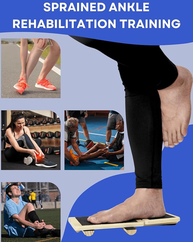 Ankle Strengthener, Single Leg Balance Board for Ankle Rehab, Foot Trainer for Mobility, Foot