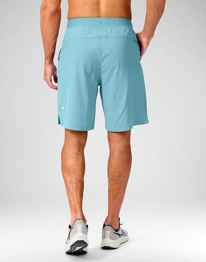 Men's Running Shorts with Zipper Pockets 9 Inch/ 7 Inch / 5 Inch Lightweight Quick Dry Gym Workout