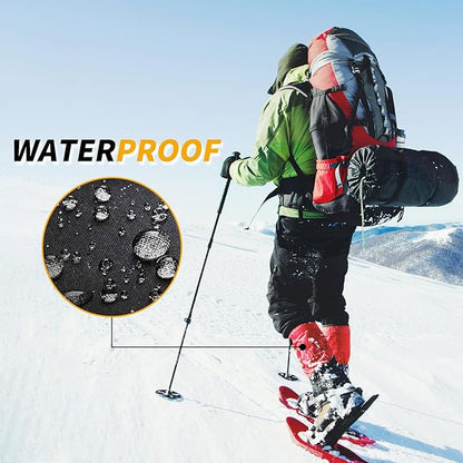 Leg Gaiters 100% Waterproof Adjustable Shoe Snow Boot Guard Gators for Hiking Shoe Cover Hunting