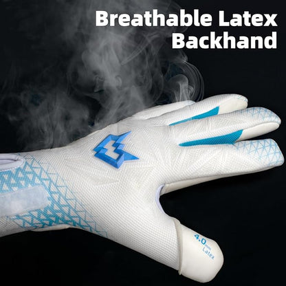 WVVOU Professional Goalkeeper Gloves for Adults and Youth Soccer Goalie Gloves Breathable Soccer