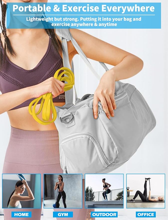 Pull Up Bands, Resistance Bands, Pull Up Assistance Bands Set for Men & Women, Exercise Workout