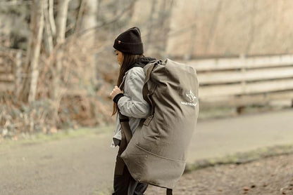 WHITEDUCK G.I Top Load Military Rucksack Style Double Strap Duffel Bag Heavy Duty and Water