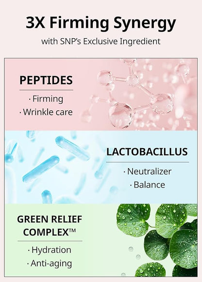 SNP Skin Return Lifting Essence Sheet Mask | Hydrating and Firming for All Skin Types | Vegan Sheet