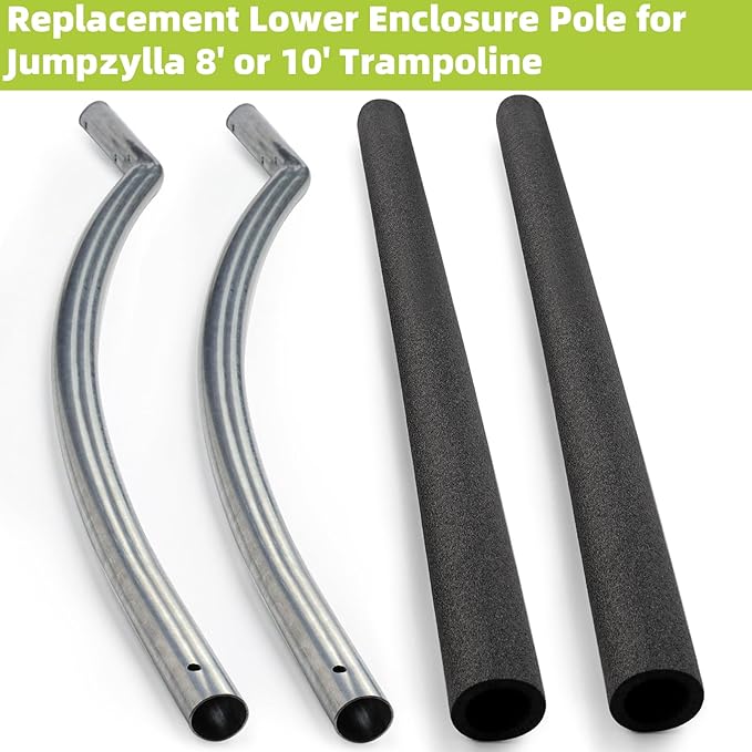 Trampoline Poles Replacement for Skywalker Or Jumpzylla,Galvanized Trampoline Enclosure Pole for