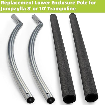 Trampoline Poles Replacement for Skywalker Or Jumpzylla,Galvanized Trampoline Enclosure Pole for