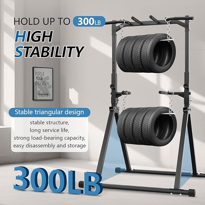 Pull Up Station Pull Up Bar for Home Gym Equipment Dip Station Power Tower Strength Training