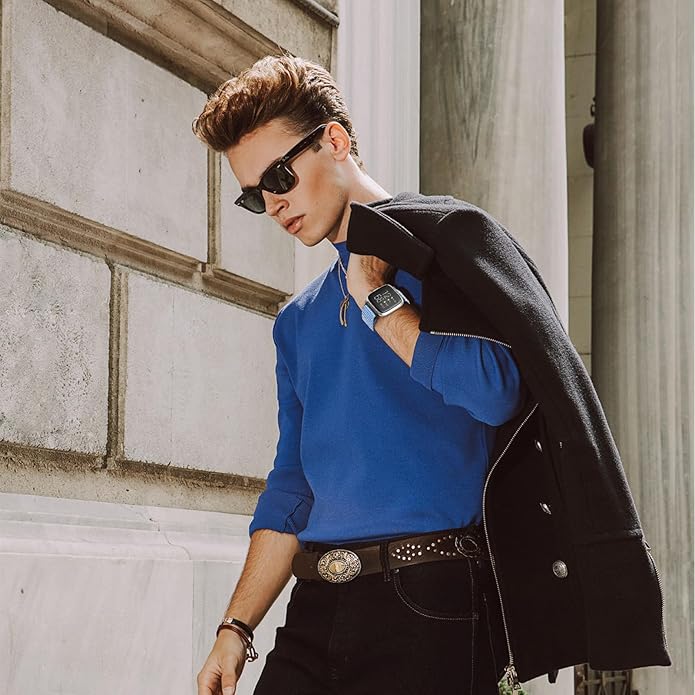 Tiptops 3 Pack Bands Compatible with Fitbit Versa 2/Fitbit Versa/Versa Lite/Versa SE for Women Men