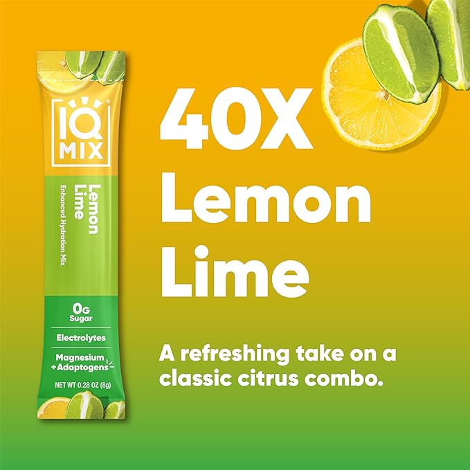 IQMIX Hydration Electrolyte Powder – 4-in-1 Formula for Hydration, Mental Clarity, Mood and
