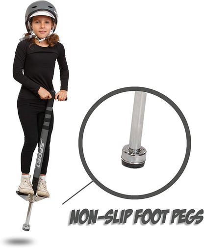New Bounce Pogo Stick for Kids - Pogo Sticks, 40 to 80 Lbs - Sport Edition, Quality, Easy Grip