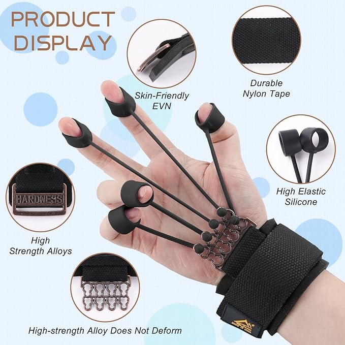 Finger Strengthener Stroke Recovery Physical Therapy Equipment Stretcher Hand Strengthener Hand