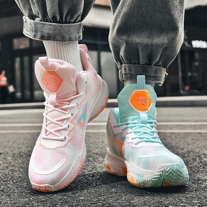 Basketball Shoes for Womens and Mens, Breathable Non Slip Outdoor Casual Unisex-Adult Fashion