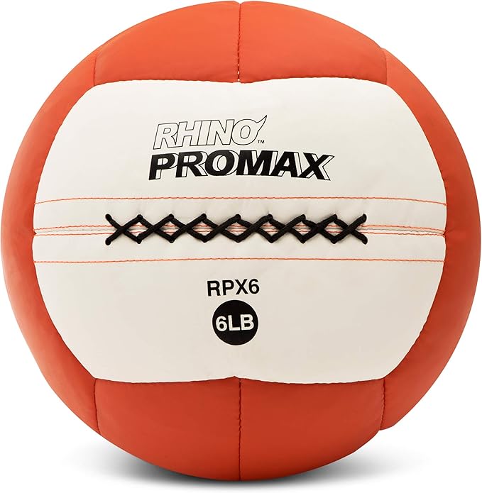 Champion Sports RPX16 Rhino Promax Slam Balls, 16 lb, Soft Shell with Non-Slip Grip, Medicine Wall