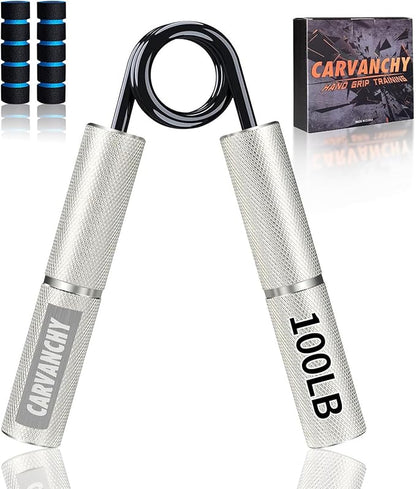 Grip Strength Trainer Set, 50-300LB(6 Pack), Wrist Forearm Strengthener, Metal No Slip, Hand Grip