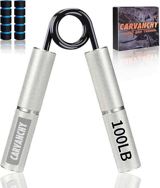 Grip Strength Trainer Set, 50-300LB(6 Pack), Wrist Forearm Strengthener, Metal No Slip, Hand Grip