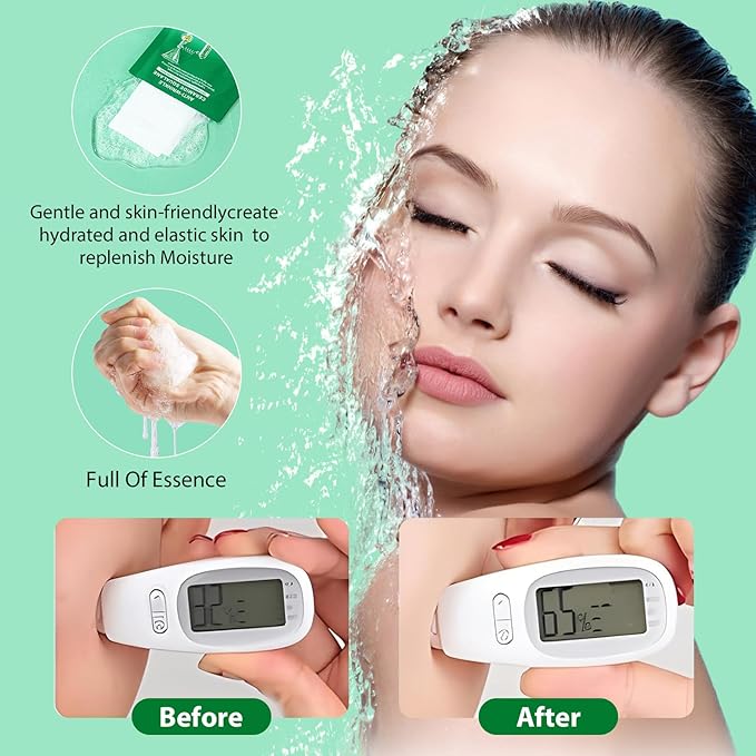 Anti-Wrinkle Face Masks, Moisturizing Spa Face Masks Skincare Hydrating Face Sheet Masks