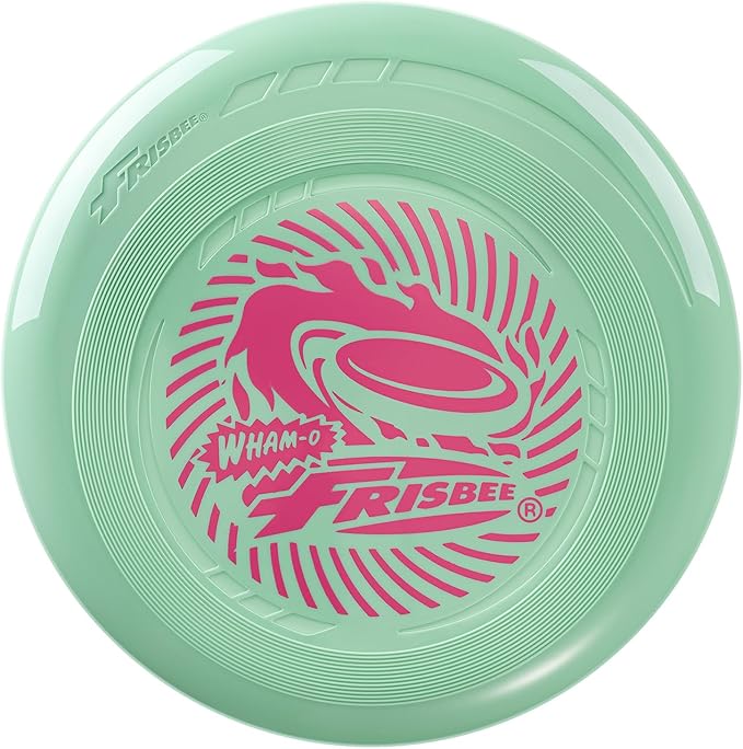 Wham-O Frisbee Go Flying Disc, 9 Inch Lightweight Sports Disc for Beginners Outdoor Beach Backyard