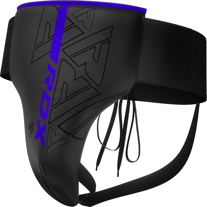 RDX Groin Protector for Boxing, Muay Thai, Kickboxing and MMA Fighting, Maya Hide Leather Abdo Gear