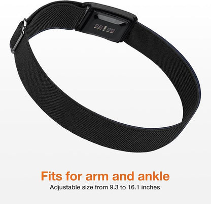 Arm Band Compatible with Whoop 5.0 Bicep Band, Soft Breathable Nylon Adjustable Strap with Case for