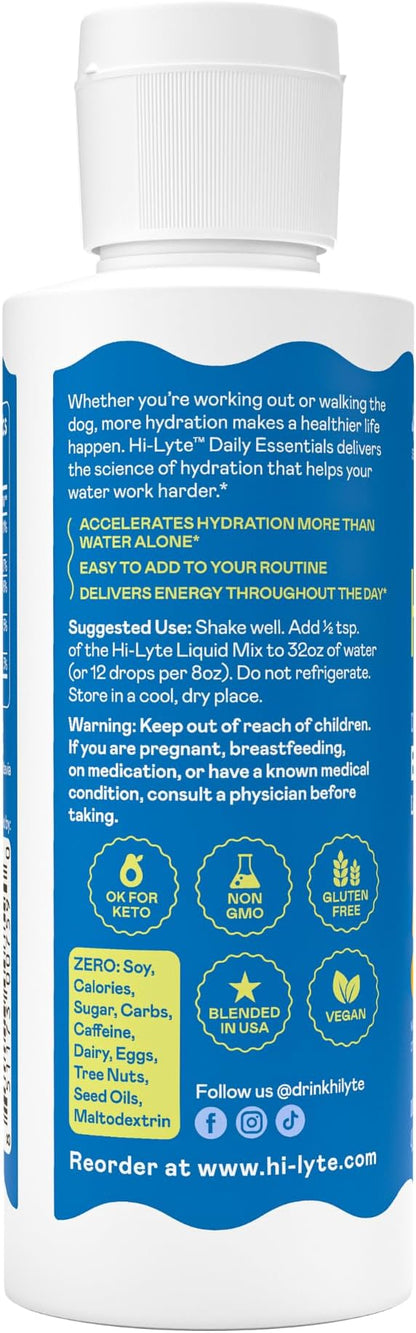 Hi-Lyte Electrolytes for Fasting, Immune Support and Rapid Hydration | Tropicals | NO Calories NO