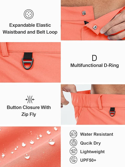 NORTHYARD Men's Cargo Hiking Shorts 9" Lightweight Outdoor Tactical Work Camping Sport Golf Casual