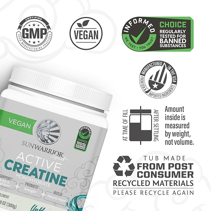 Creatine Monohydrate Powder Micronized PreWorkout Recovery Supplement | Support Muscle Building
