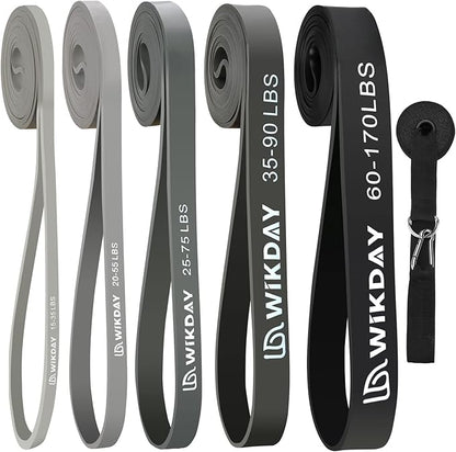Resistance Bands, Pull Up Bands, Workout Bands for Exercise, Thick Heavy Resistance Band Set with
