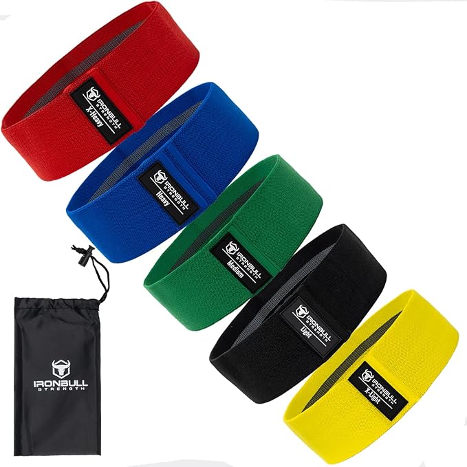 Resistance Bands for Working Out (Set of 5) – Elastic Bands for Exercise & Physical Therapy – Loop