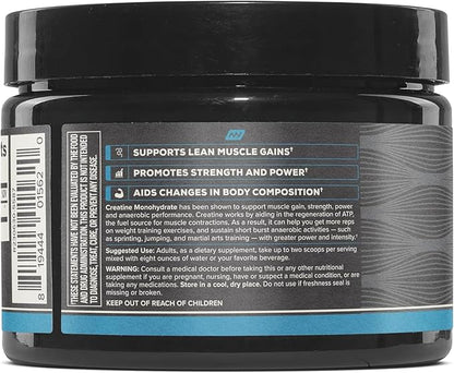 ONNIT Creatine Monohydrate Powder – 5g Premium Creatine for Muscle Strength, Power & Lean Mass