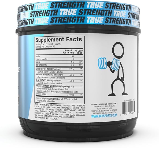BPI Sports Best BCAA - BCAA Powder - Branched Chain Amino Acids - Muscle Recovery - Muscle Protein