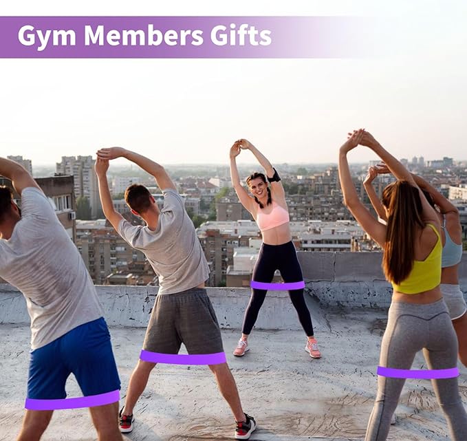 100 PCS Bulk Resistance Bands, Loop Exercise Bands Set for Gym Members Sports Class Students Gift