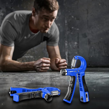 KDG Hand Grip Strengthener 2 Pack Adjustable Resistance 10-130 lbs Forearm Exerciser，Grip Strength